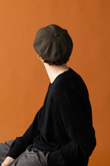 551WK CASQUETTE/ WOOL KERSEY / OLIVE