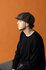510WK CASQUETTE/ WOOL KERSEY / OLIVE