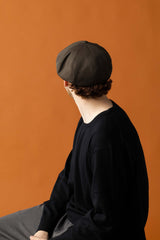 510WK CASQUETTE/ WOOL KERSEY / OLIVE