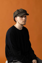 521WK CASQUETTE / WOOL KERSEY / OLIVE