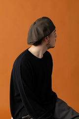 575WK CASQUETTE / WOOL KERSEY / OLIVE