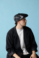 575SL CASQUETTE / SYNTHETIC LEATHER  / BLACK