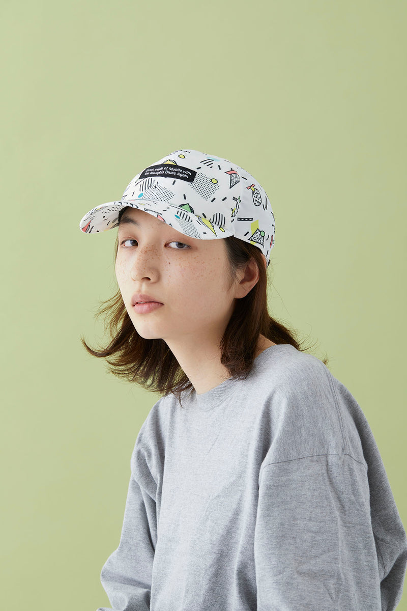 WHOPOP / 6 PANEL CAP / SWEEP / WHITE