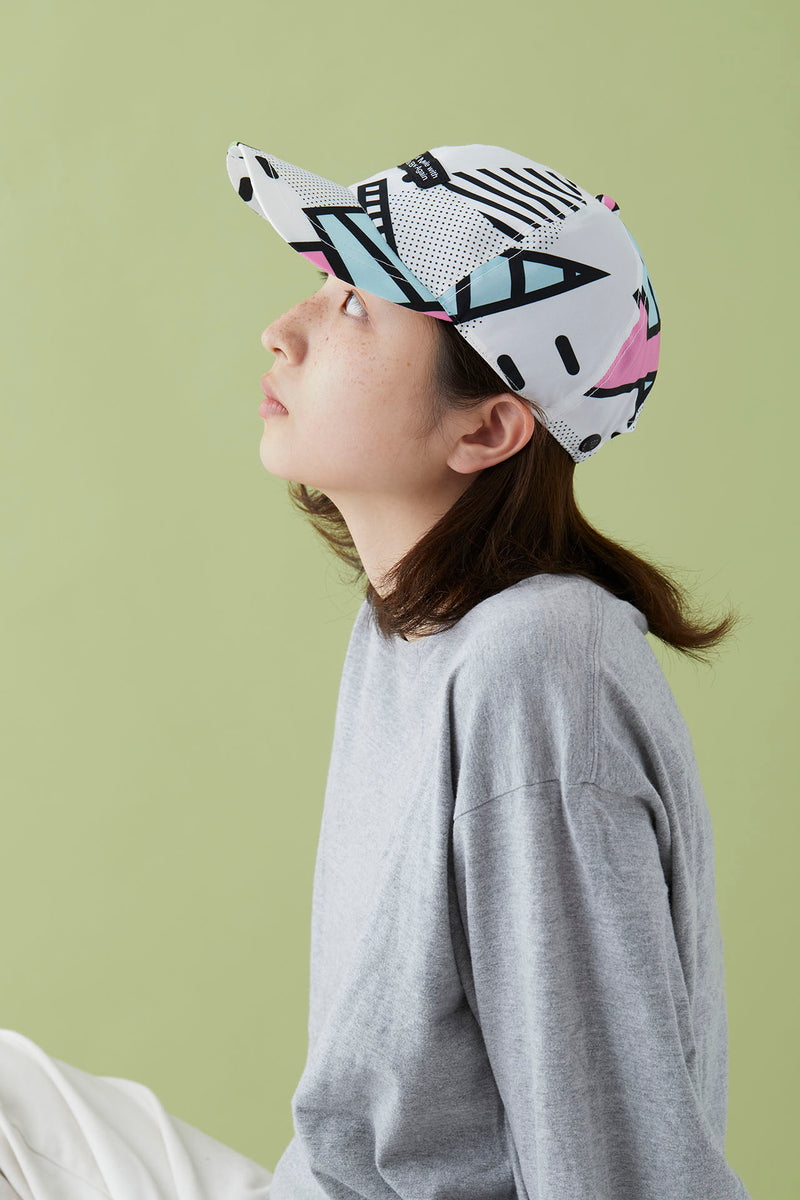 WHOPOP / 6 PANEL CAP / TRICK / WHITE