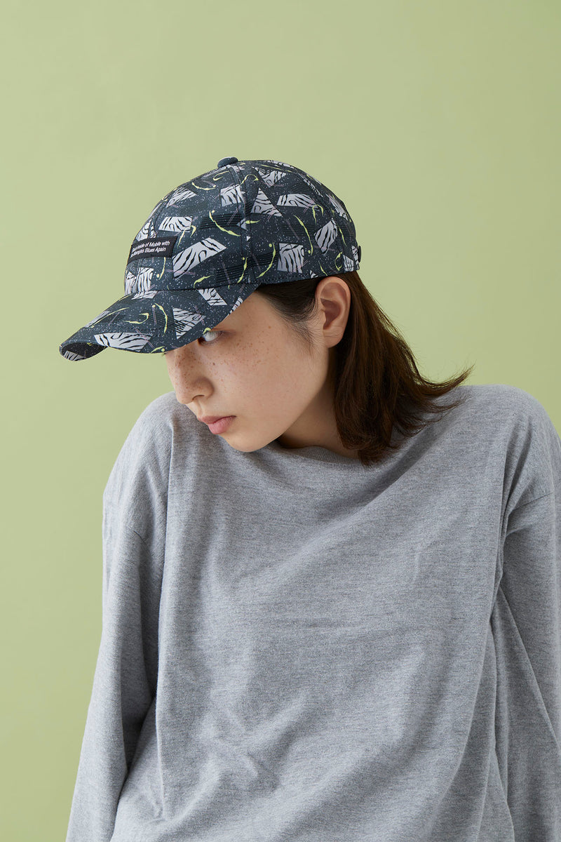 WHOPOP / 6 PANEL CAP / SURF / BLACK