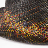 PANAMA HAT / SPARKLE WEAVE / BLACK & MULTI