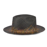 PANAMA HAT / SPARKLE WEAVE / BLACK & BEIGE