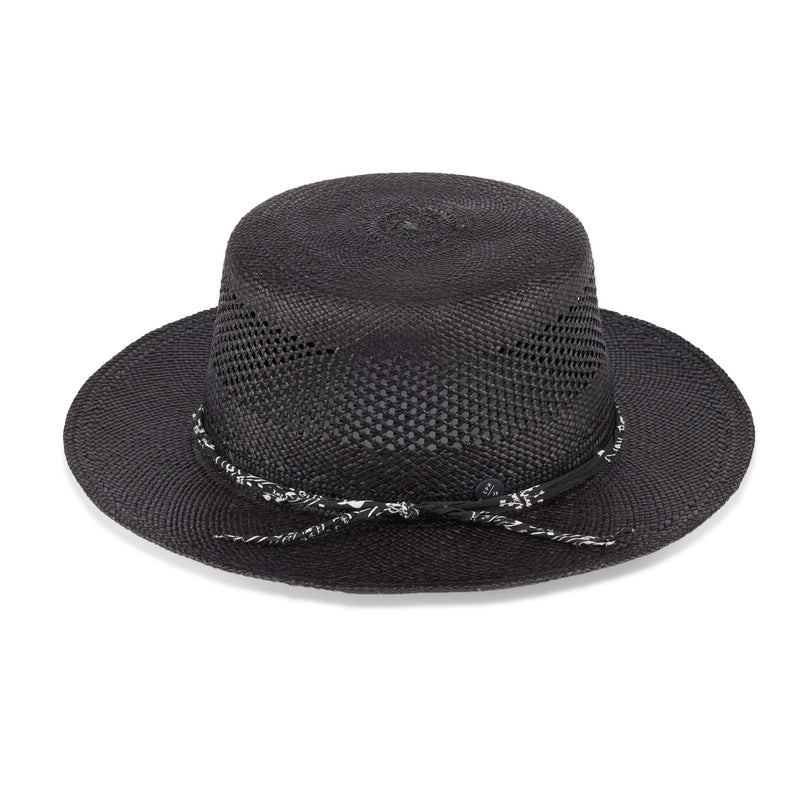 PANAMA HAT / AMISH / BLACK