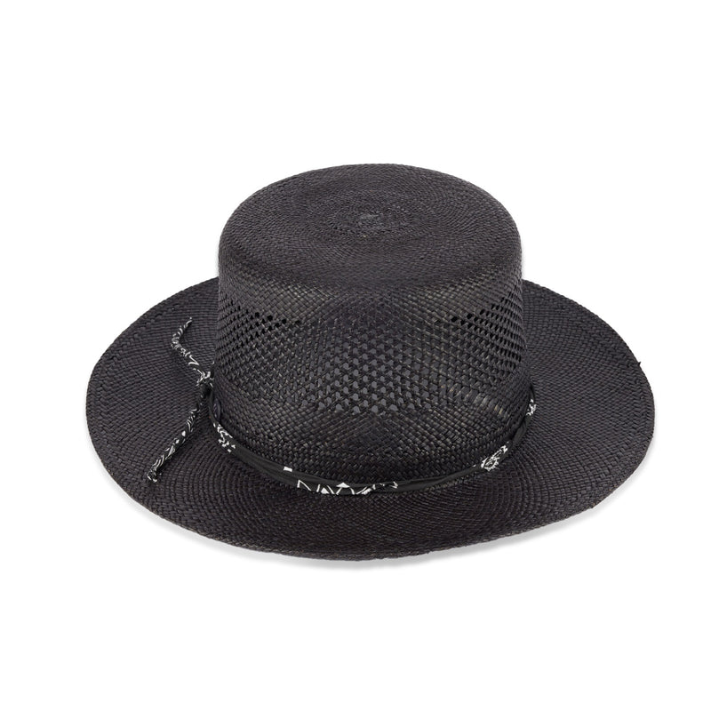 PANAMA HAT / AMISH / BLACK