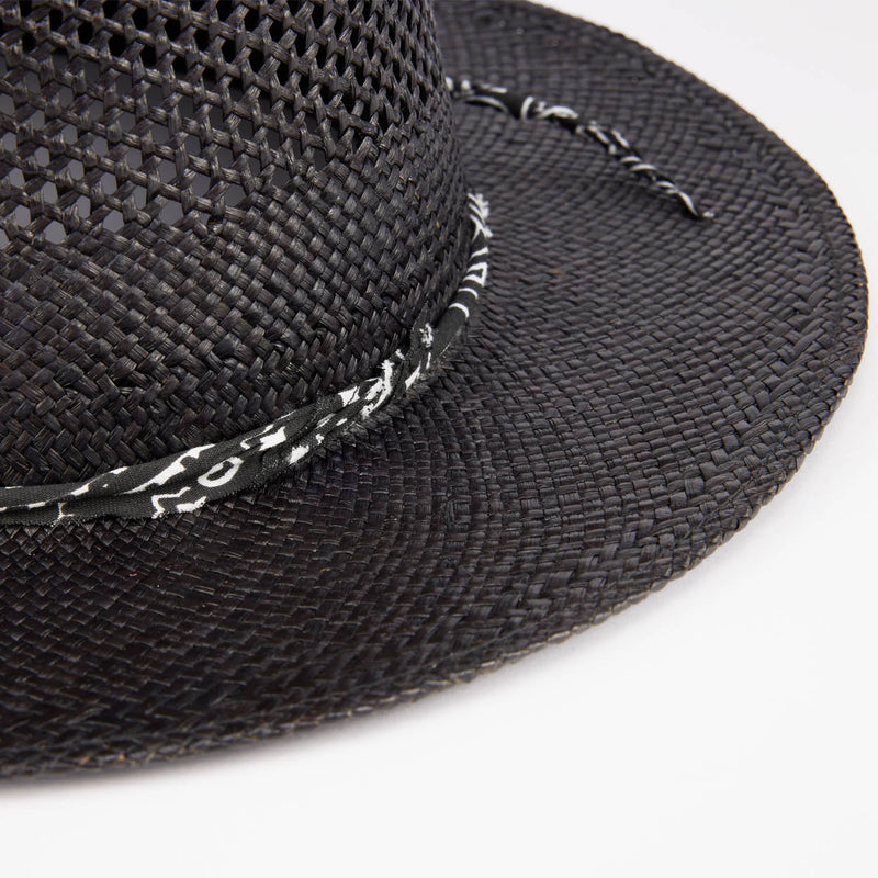 PANAMA HAT / AMISH / BLACK