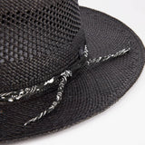 PANAMA HAT / AMISH / BLACK