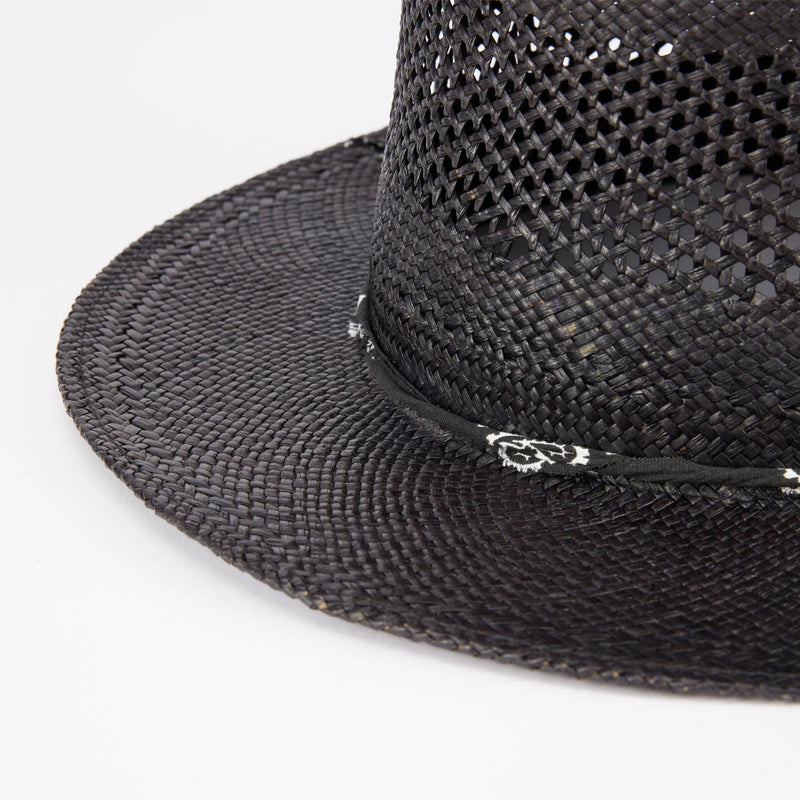 PANAMA HAT / AMISH / BLACK