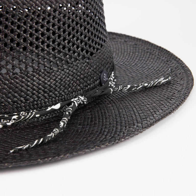 PANAMA HAT / AMISH / BLACK