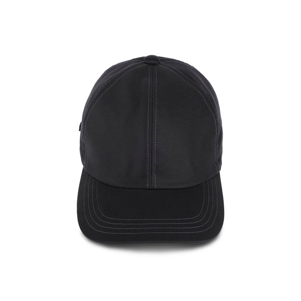 6 PANEL CAP / GIZA MOLE SKIN / BLACK