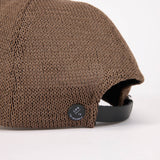DEEP 6 PANEL CAP / STRAW YARN THERMO / BROWN
