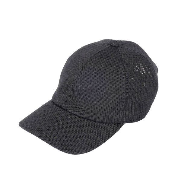 DEEP 6 PANEL CAP / STRAW YARN THERMO / BLACK