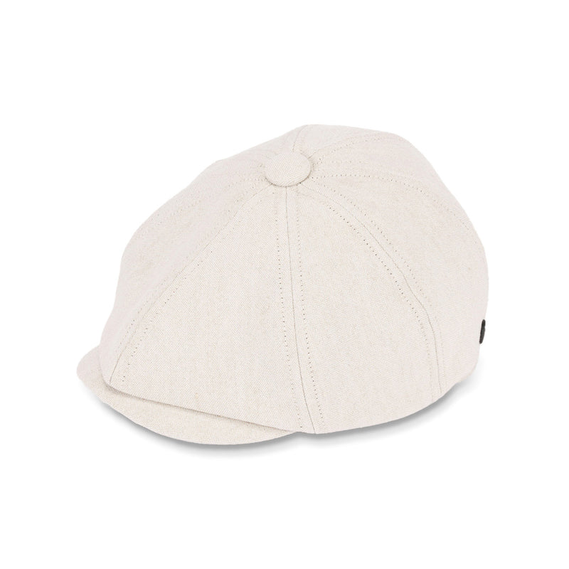 502PL POLYESTER LINEN CASQUETTE / ECRU