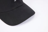 DEEP 6 PANEL CAP / DOUBLE PEACH / BLACK