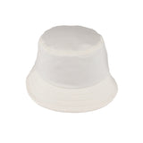 BUCKET HAT / COTTON WEAPON / WHITE