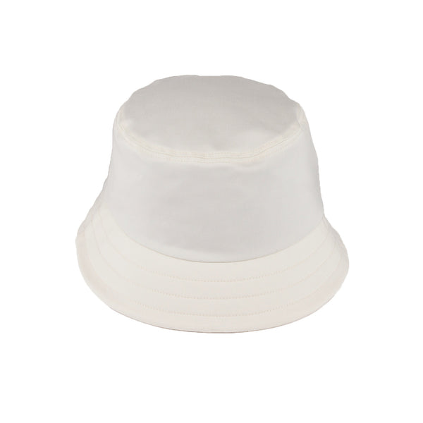 BUCKET HAT / COTTON WEAPON / WHITE