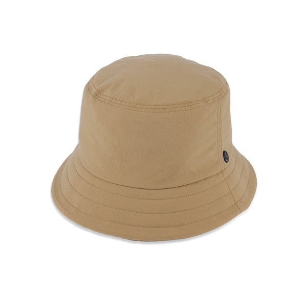 BUCKET HAT / NYLON TASLAN / BEIGE