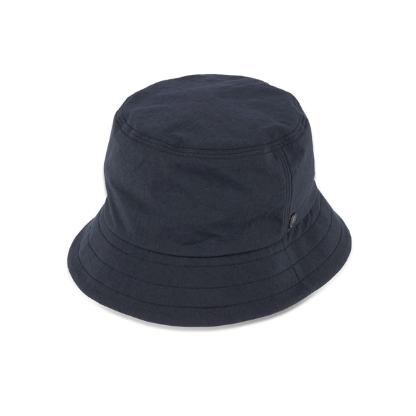 BUCKET HAT / NYLON TASLAN / BLACK