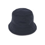 BUCKET HAT / NYLON TASLAN / BLACK