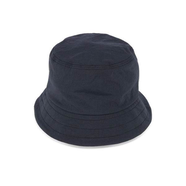 BUCKET HAT / NYLON TASLAN / BLACK