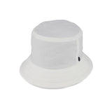 BUCKET HAT / NYLON TASLAN / WHITE