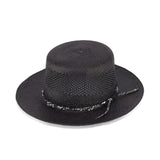 PANAMA HAT / AMISH / BLACK