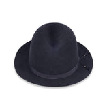FELT HAT / RABBIT FRONT PINCH TASSEL / BLACK