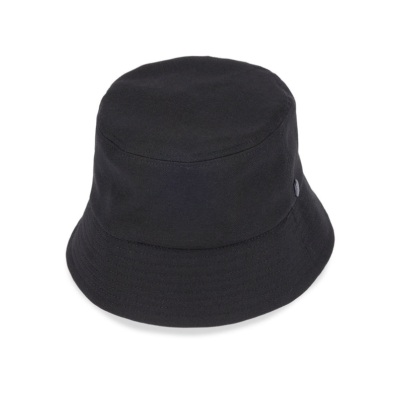 FULL BUCKET HAT / HOPSACK / BLACK