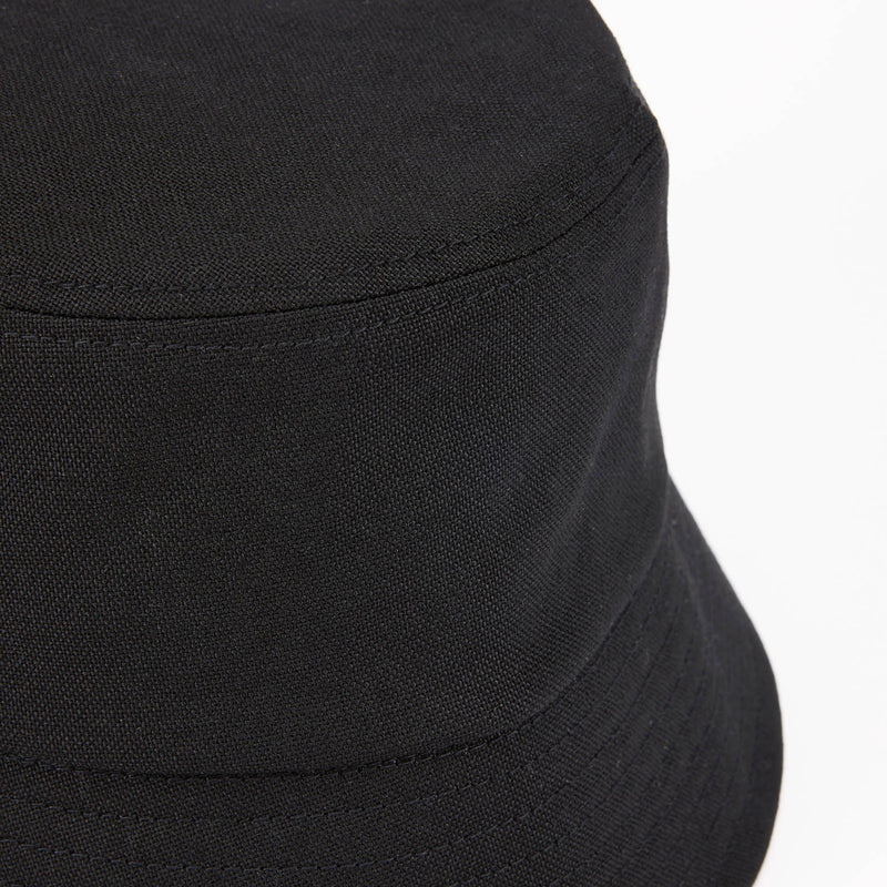 FULL BUCKET HAT / HOPSACK / BLACK