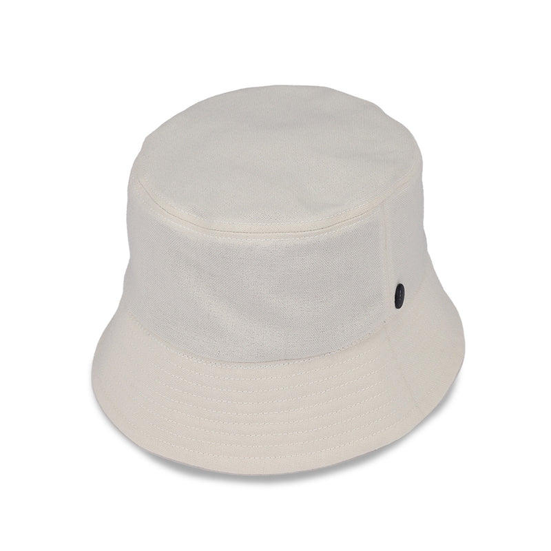 FULL BUCKET HAT / HOPSACK / WHITE