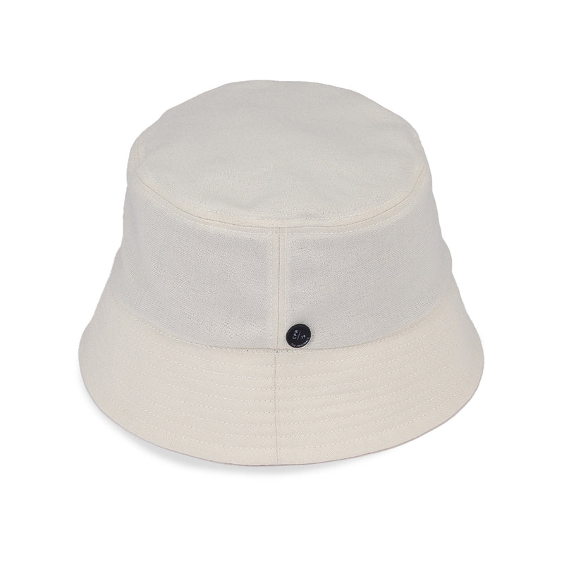 FULL BUCKET HAT / HOPSACK / WHITE