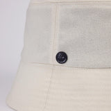 FULL BUCKET HAT / HOPSACK / WHITE