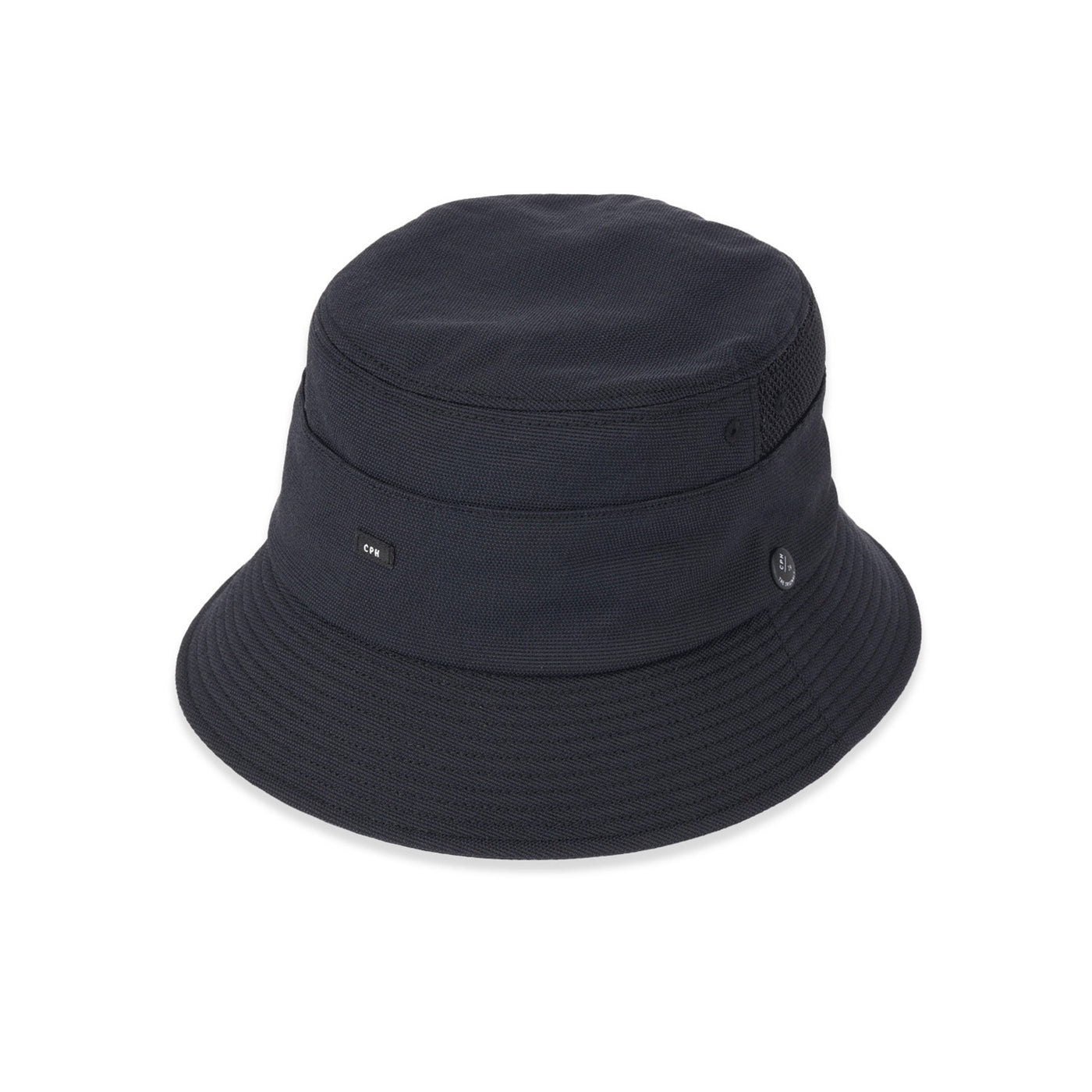【即完売】CPH バケットハット ブラック/ブラウン タイダイ ブラックファーバケットハット | C.Marin®