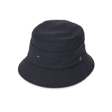 SWITCHED BUCKET HAT / NYLON & MESH / BLACK