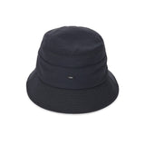 SWITCHED BUCKET HAT / NYLON & MESH / BLACK