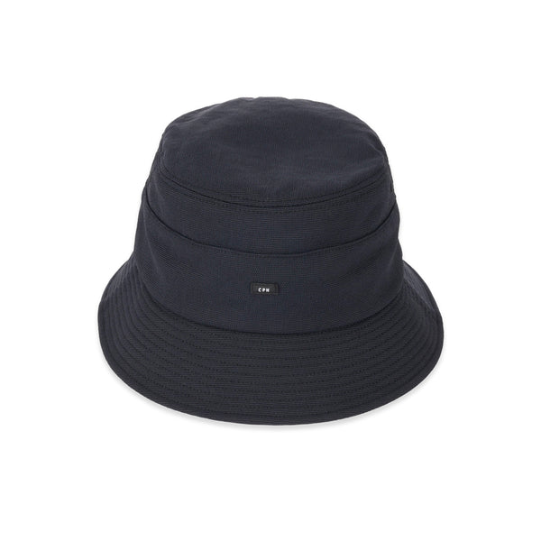 SWITCHED BUCKET HAT / NYLON & MESH / BLACK