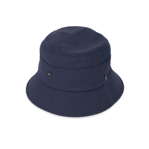 SWITCHED BUCKET HAT / NYLON & MESH / NAVY