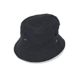 BAGGY HAT / ORGANIC FLANNEL / BLACK