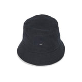 BAGGY HAT / ORGANIC FLANNEL / BLACK