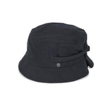 BAGGY HAT / ORGANIC FLANNEL / BLACK