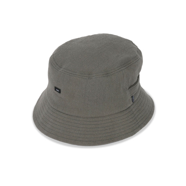 BAGGY HAT / ORGANIC FLANNEL / DARK OLIVE