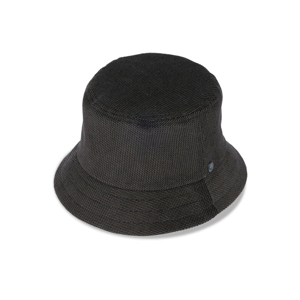 BUCKET HAT / PRINTED CODE / BLACK