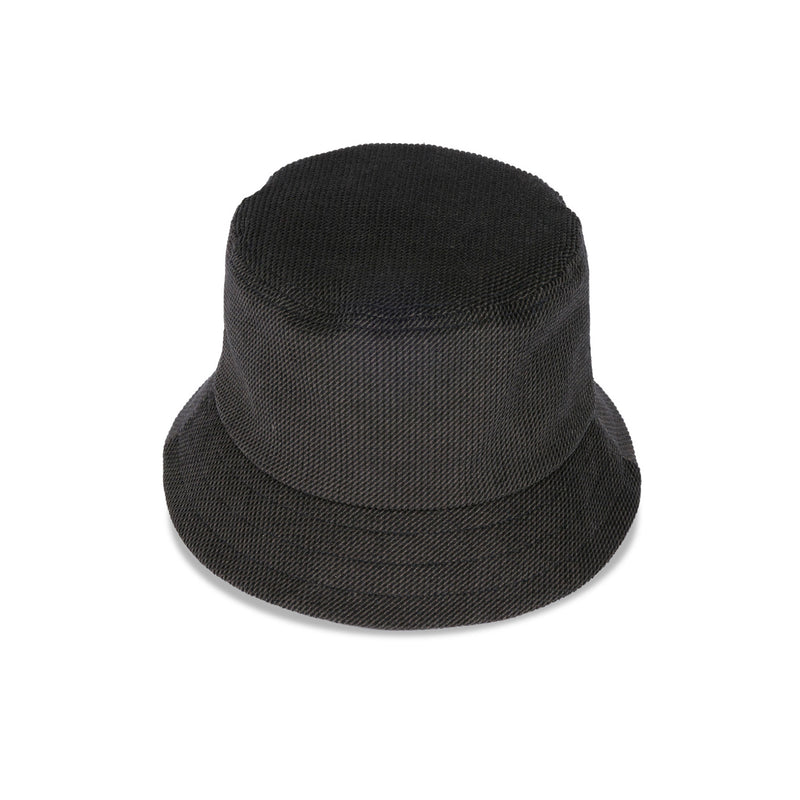 BUCKET HAT / PRINTED CODE / BLACK