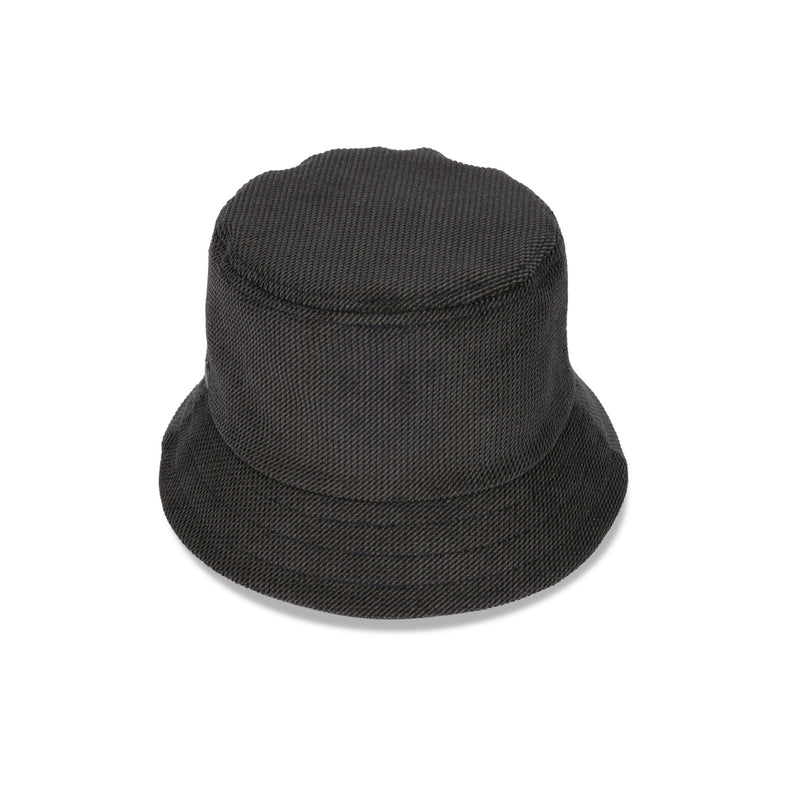 BUCKET HAT / PRINTED CODE / BLACK