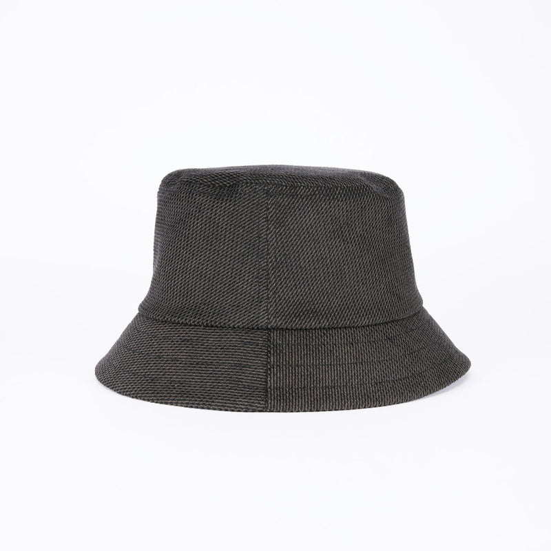 BUCKET HAT / PRINTED CODE / BLACK