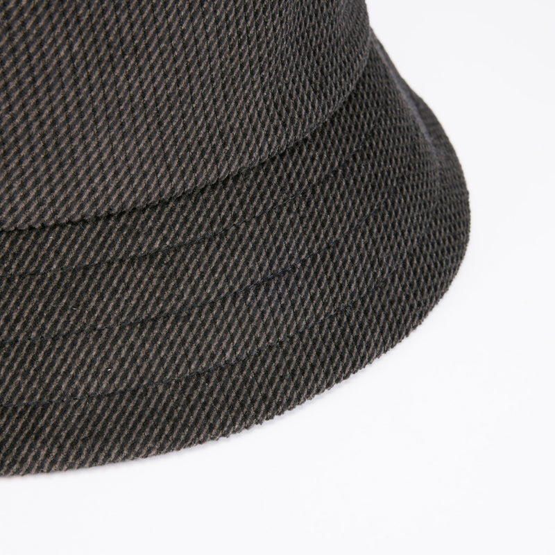 BUCKET HAT / PRINTED CODE / BLACK